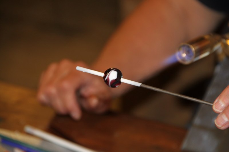 keltische Tradition der Glasperlenherstellung