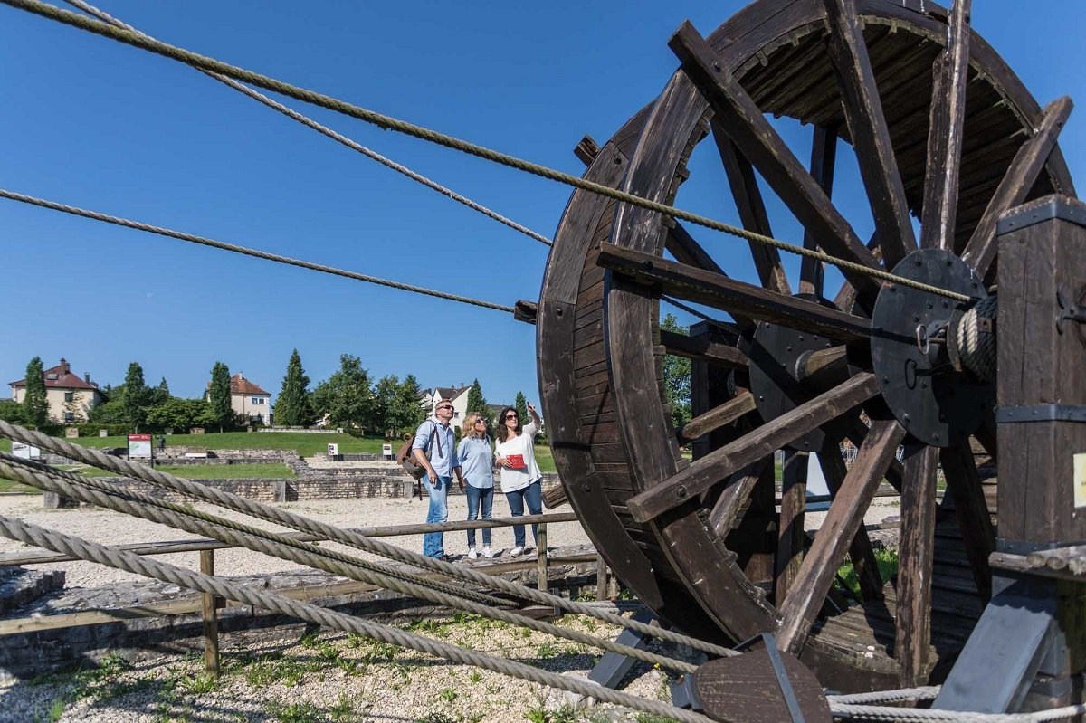 Römerkran im Limesmuseum Aalen