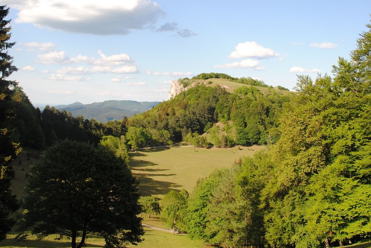 Blick auf den Lochenstein
