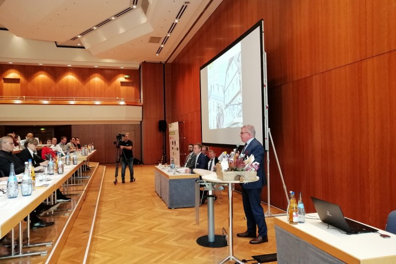 Minister Guido Wolf MdL bei der SAT-Mitgliederversammlung 2019