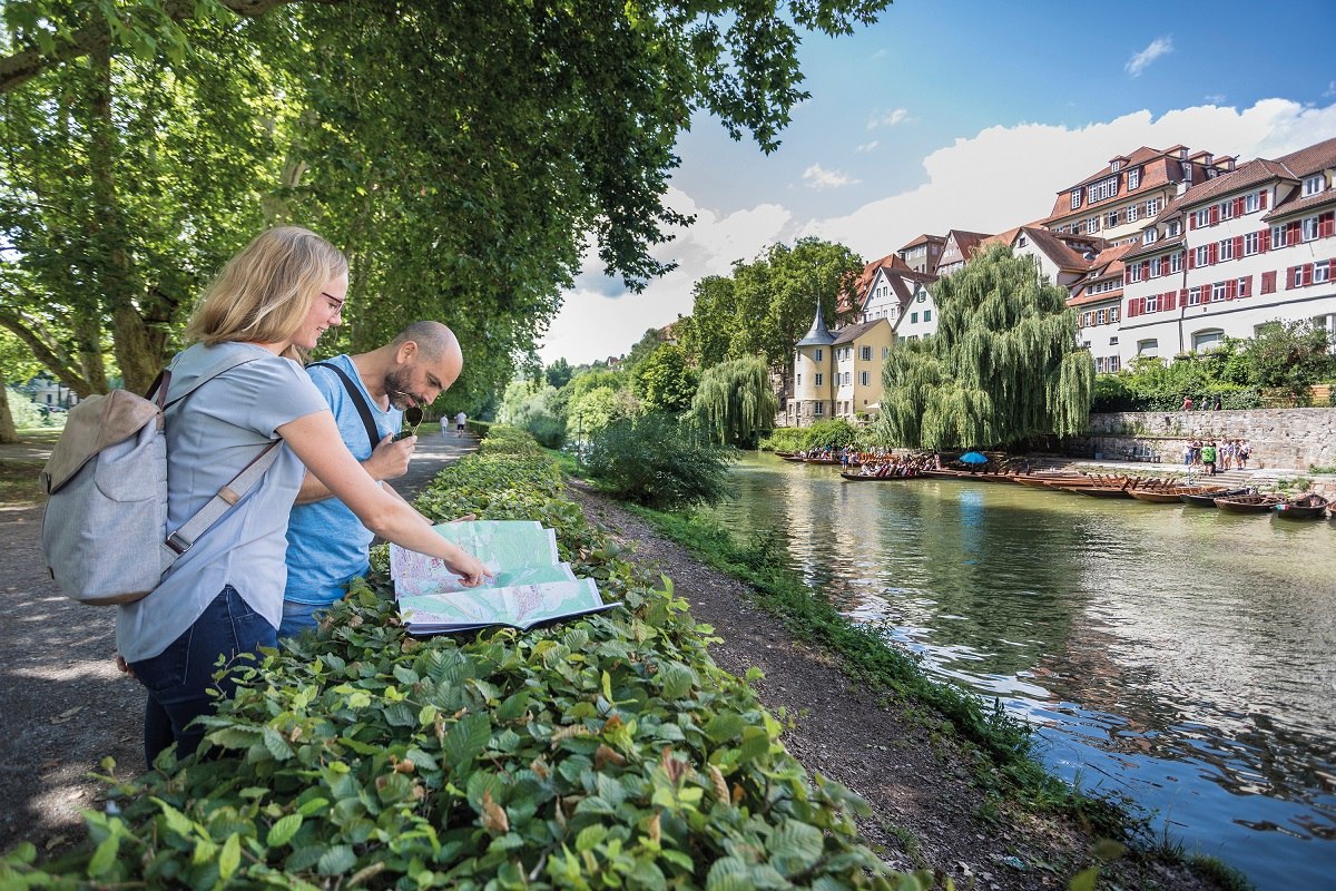 Am Neckar in Tübingen