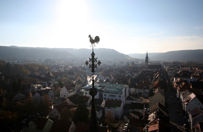 Blick von oben auf Tuttlingen