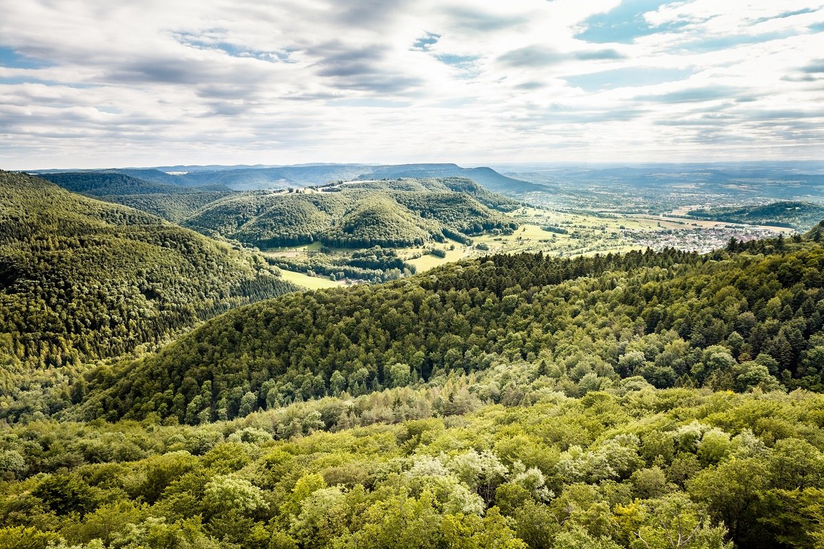 hochgehberge - Ausblick vom Rossberg